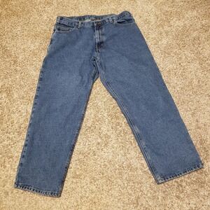 RK Brand Men's Jeans Denim 36x29 100% Cotton Straight Blue Medium Wash Denim